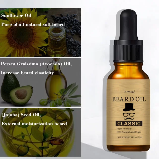 Natural Beard Oil – Nourishing & Softening Beard Serum