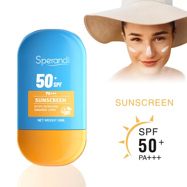 SPF50 PA++++ Sunscreen Lotion – Broad Spectrum, Water-Resistant & Non-Greasy