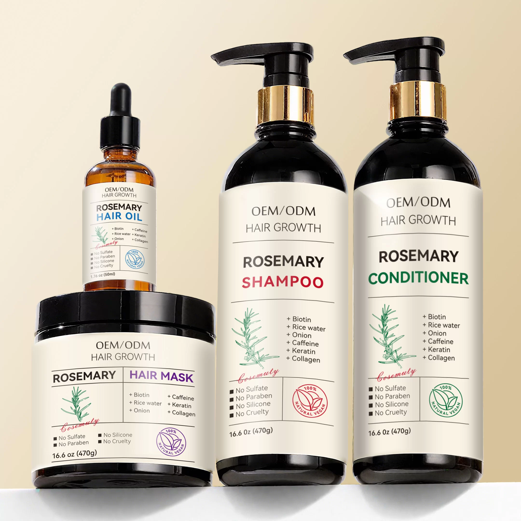 Rosemary Purifying & Oil Control Hair Care Set