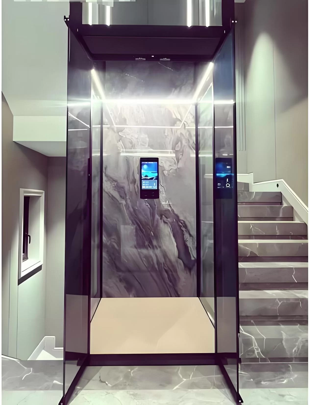 Home Hydraulic Lifting Platform: Private Residence-Exclusive Silent Elevator, Safeguarding Vertical Travel Within The Home
