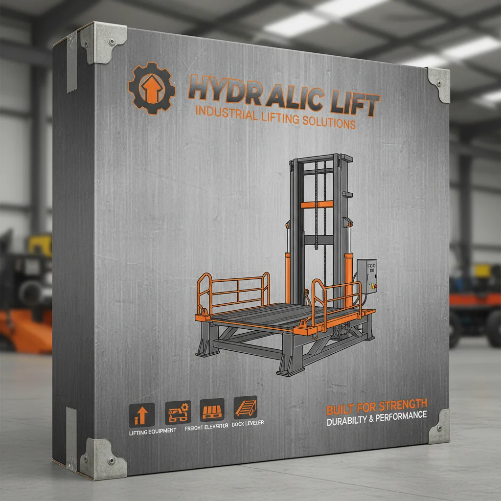 Industrial Hydraulic lifting platform for Efficient Material Handling