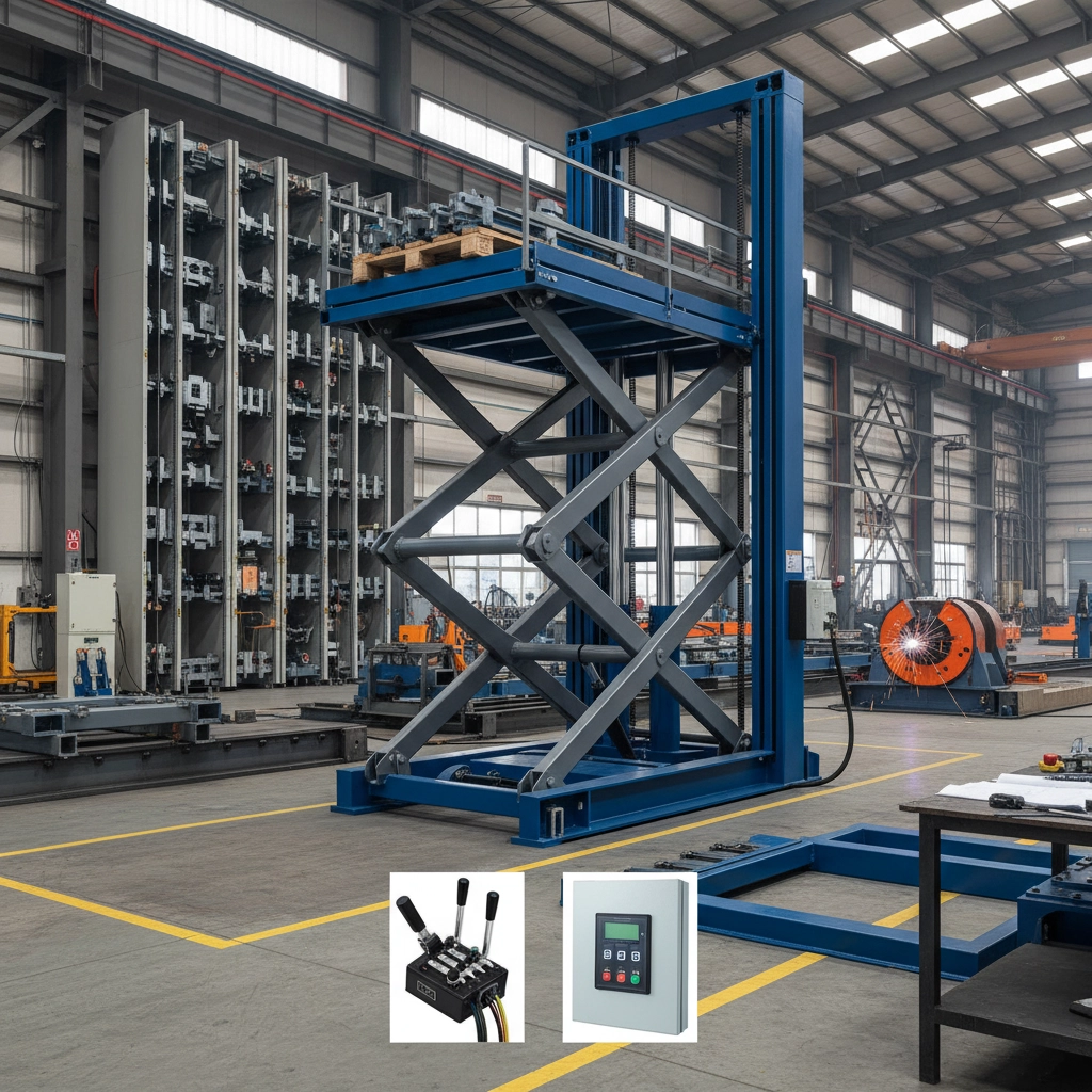 Industrial Cargo Lifting Device for Warehouse Efficiency