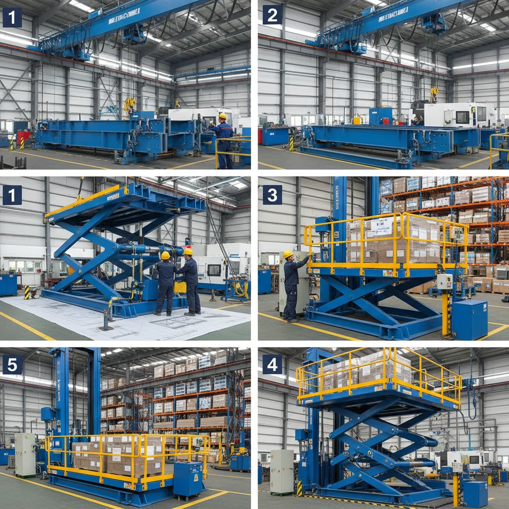 Efficient Material Handling with Warehouse Lift Platform