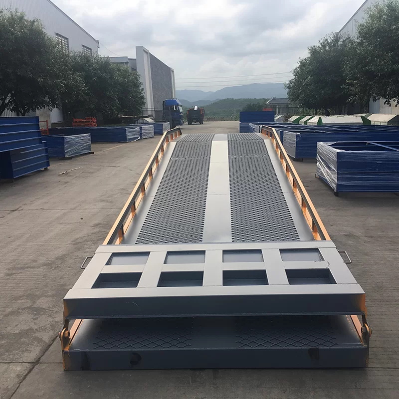 8–10 Ton Container Loading Ramp for Forklifts