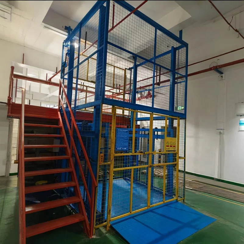 Indoor Hydraulic Freight Lift