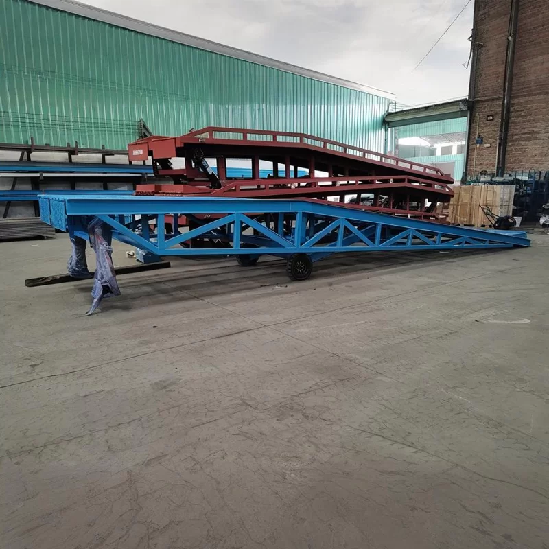 Manual Hydraulic Mobile Dock Ramp