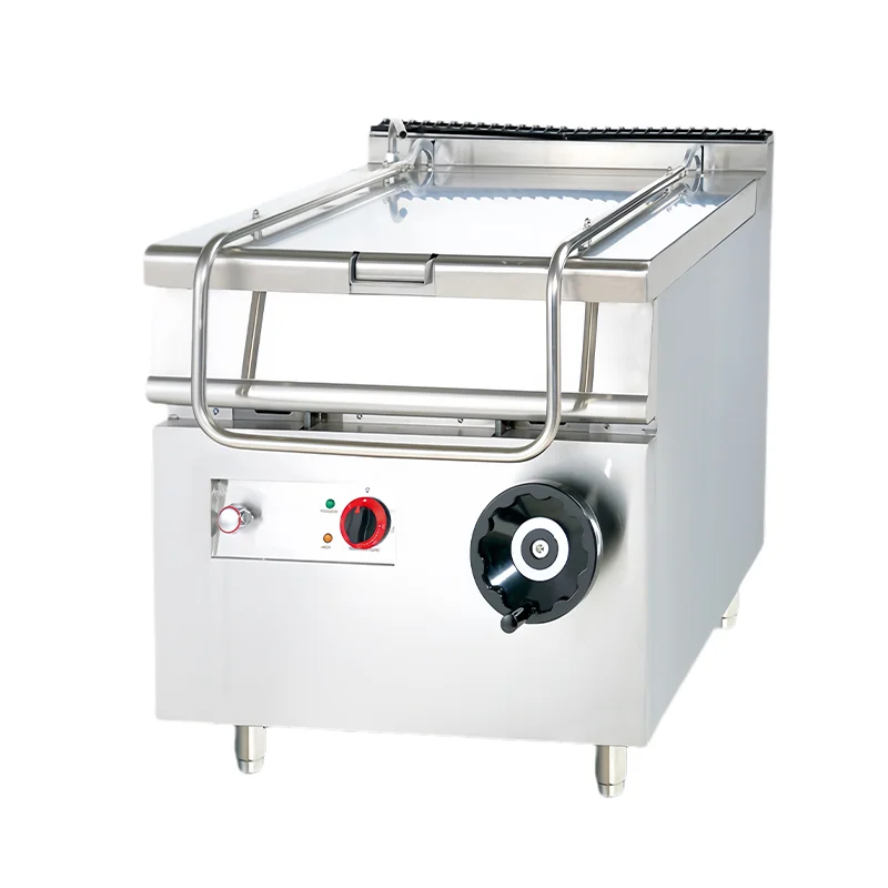 Electric tilting braising pan