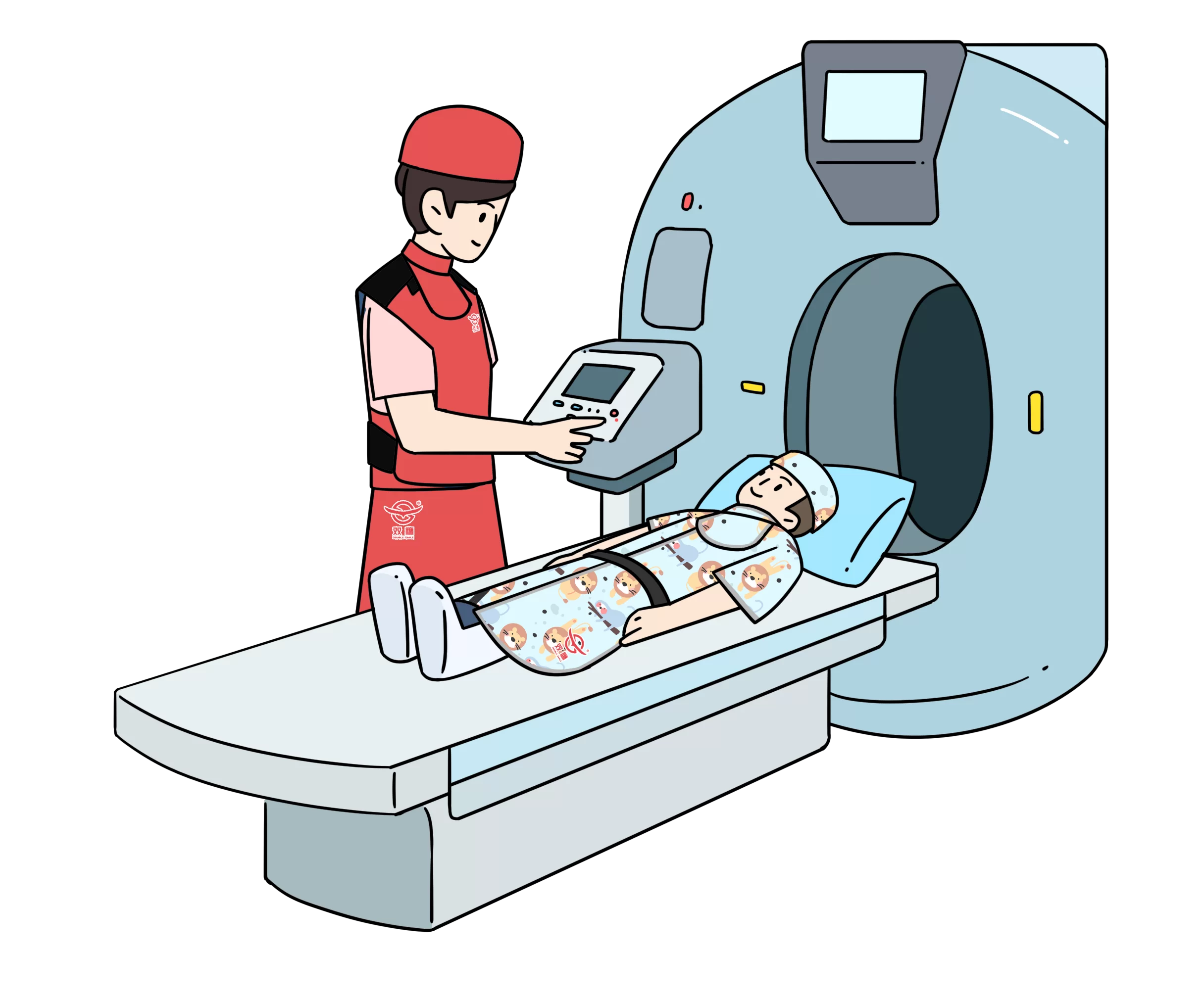Caregiver Radiation Protective Gown for Medical Safety