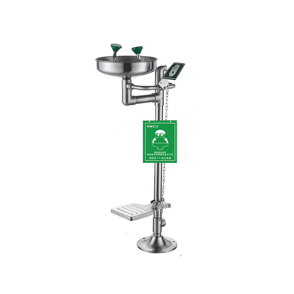 Floor Mounted Eye Wash Station