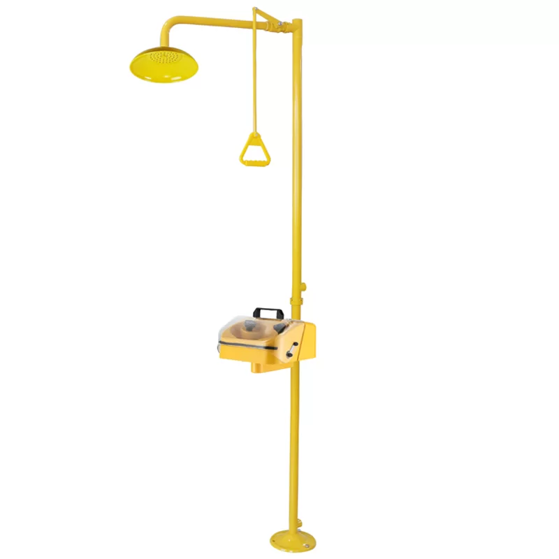 Floor Mounted Emergency Eyewash and Shower