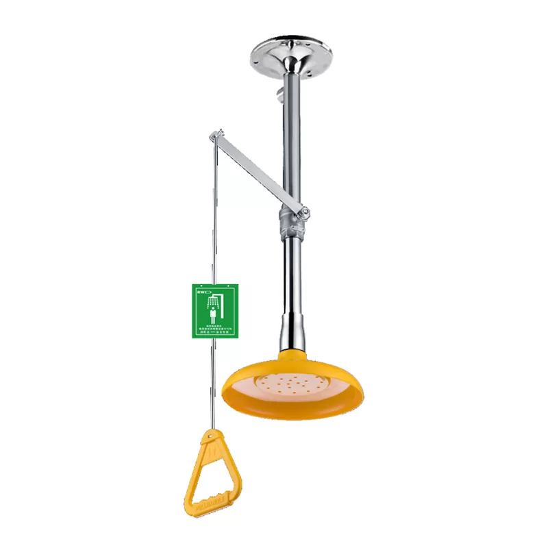 Stainless Steel Ceiling Mounted Emergency Shower