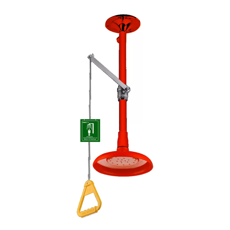 Stainless Steel Ceiling Mounted Emergency Shower