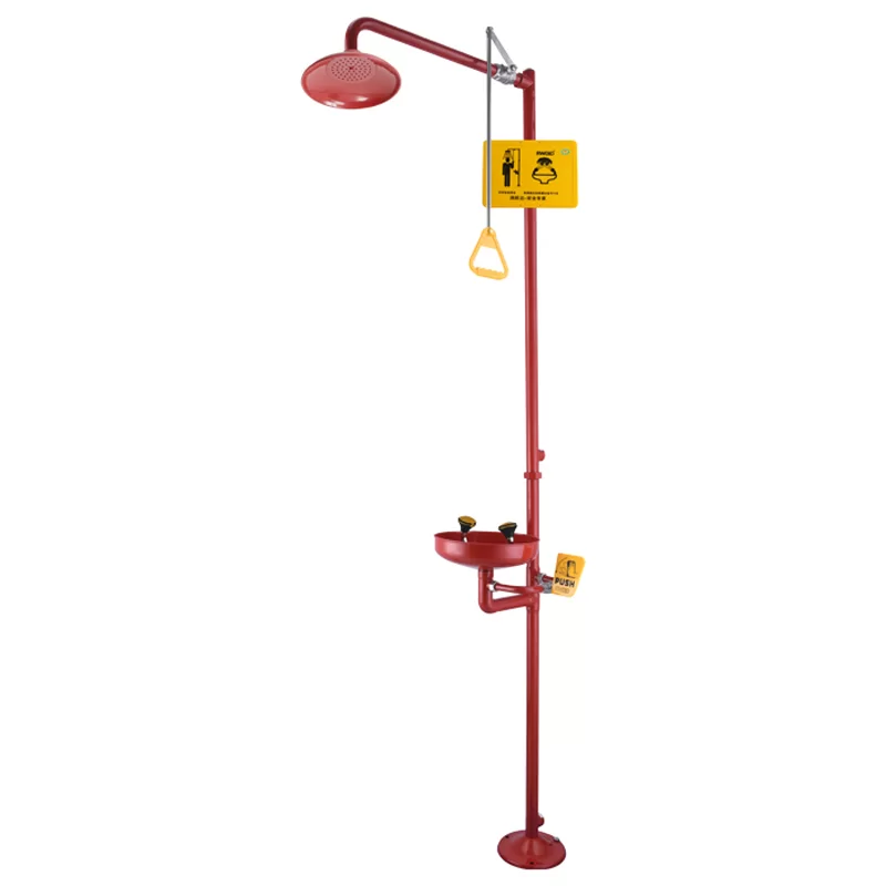 Stainless Steel Emergency Shower and Eyewash