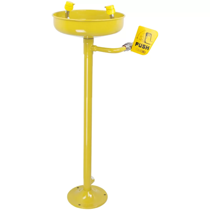 Stainless Steel Floor Mounted Eye Wash