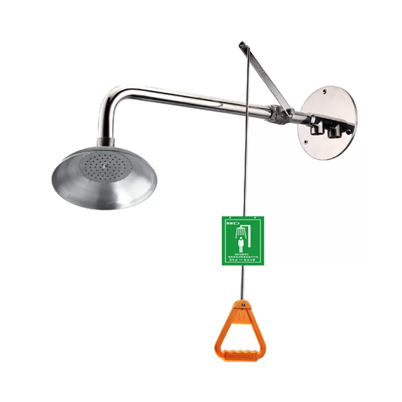 Stainless Steel Wall Mounted Emergency Shower